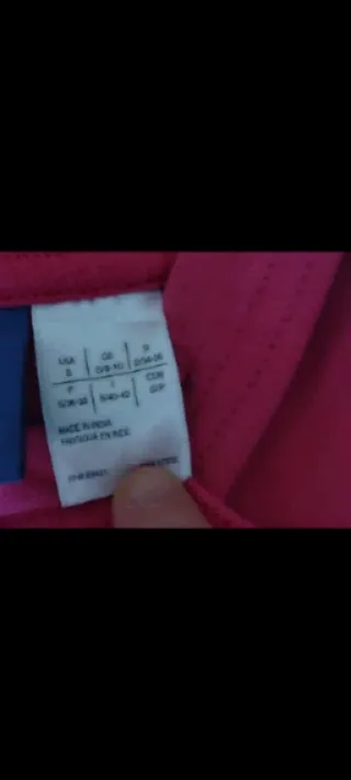 Felpa Reebok rosa donna taglia XS