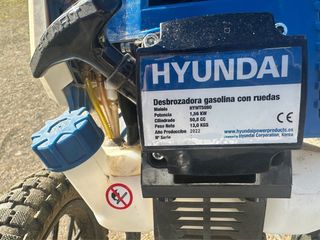 Desbrozadora con ruedas Hyundai