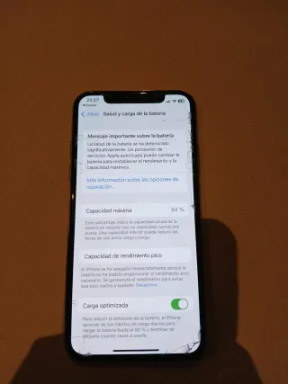 iPhone X Plata