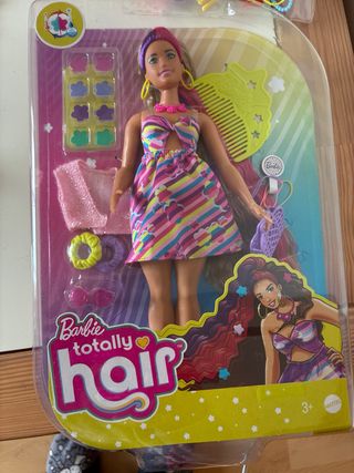 Barbie Totally Hair Muñeca con Accesorios
