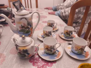Juego porcelana japonesa vintage
