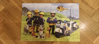 Puzzle Bombero Sam 2 en 1 (60 piezas)