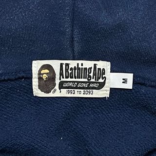 BAPE Shark Hoodie Camo Blue