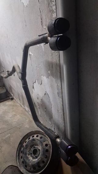 Línea escape BMW E90 330d