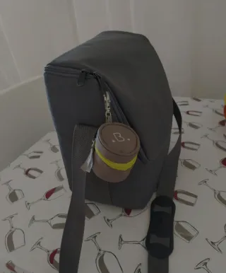 Bolso de carro para bebé gris