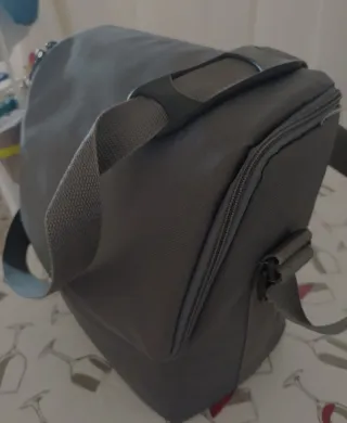 Bolso de carro para bebé gris