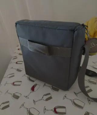 Bolso de carro para bebé gris