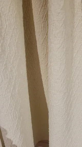 Vestido beige con encaje