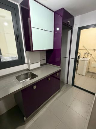 Muebles de cocina y encimera de piedra