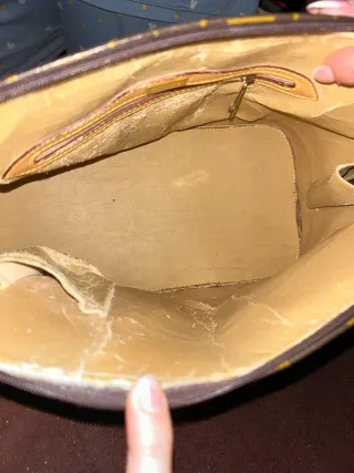 Bolso Beige y Marrón