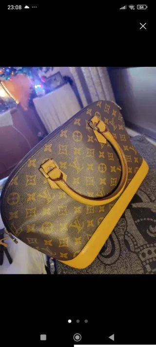 Bolso Beige y Marrón