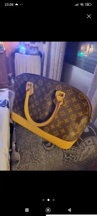 Bolso Beige y Marrón