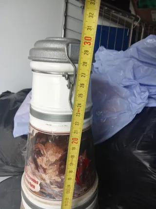 Termo para mantener el café calentito antiguo