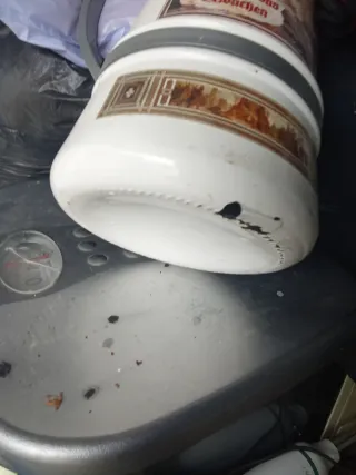 Termo para mantener el café calentito antiguo