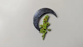 Colgante Luna y Hada