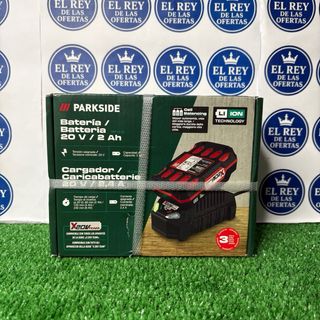 Sierra sable Parkside 20V+Batería 20V/2Ah cargador