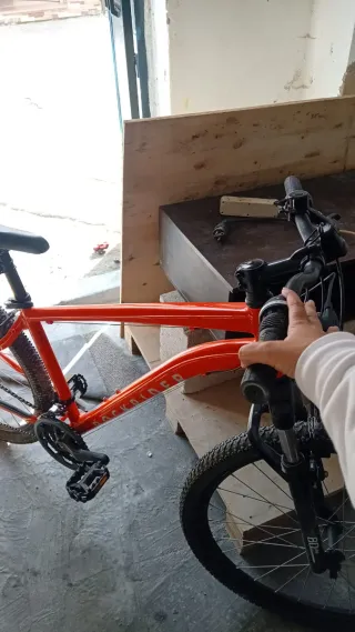 Bicicleta Rockrider Naranja