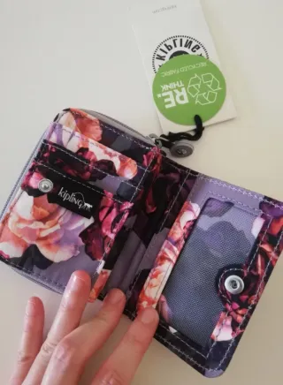 Cartera Kipling floral