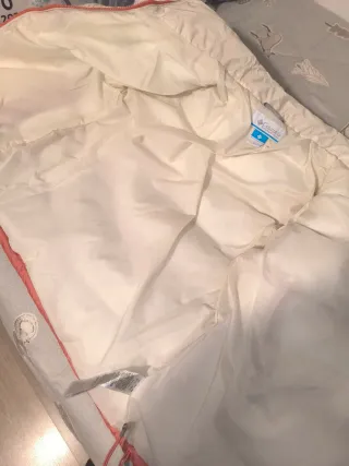 Cazadora Columbia Mujer Blanca y Rosa