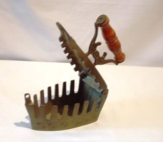 Plancha antigua de carbón