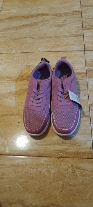 Zapatillas deportivas rosas talla 39