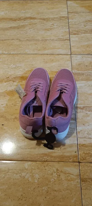 Zapatillas deportivas rosas talla 39