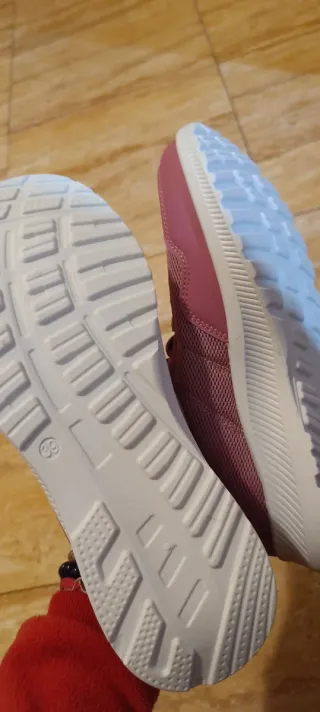 Zapatillas deportivas rosas talla 39