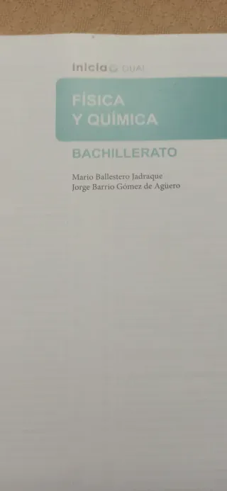 Libro Oxford Física y Química 1.º Bachillerato
