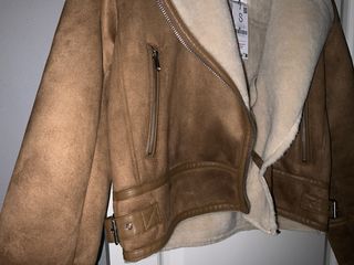 Chaqueta Stradivarius Marrón Talla S