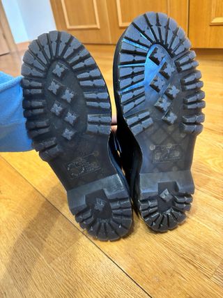 Dr. Martens Mary Janes Plataforma Negras