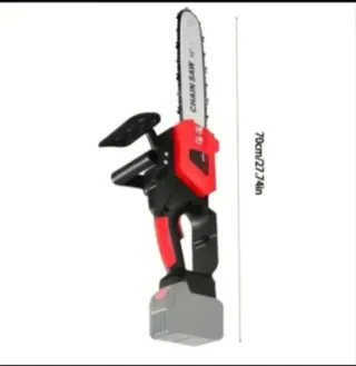 Motosierra Batería Recargable 12 Pulgadas