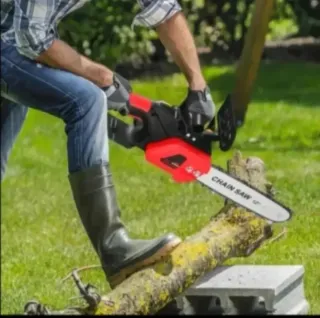 Motosierra Batería Recargable 12 Pulgadas