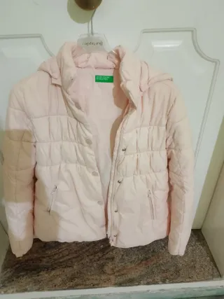 Giubbotto bambina rosa United Colors 11/12 anni