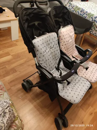 Carro Gemelar Chicco Ohlala