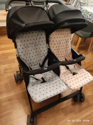 Carro Gemelar Chicco Ohlala