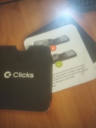 Clicks Teclado Fisico para motorola Razr