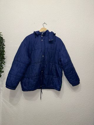 Chaqueta Puffer Benetton Talla M Azul