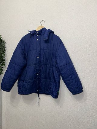 Chaqueta Puffer Benetton Talla M Azul