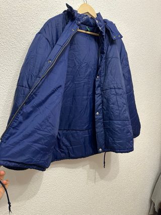 Chaqueta Puffer Benetton Talla M Azul