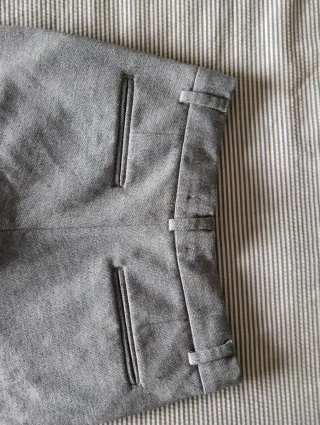 Pantalones Zara niña grises talla 10 (11 años)