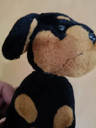 Peluche perro Rottweiler