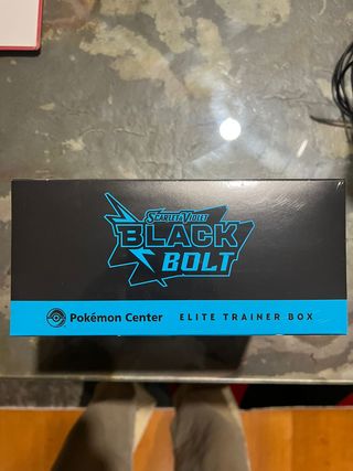Pokémon Center Black Bolt Elite Trainer Box Eng