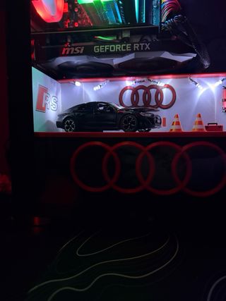 PC Gamer con diseño Audi