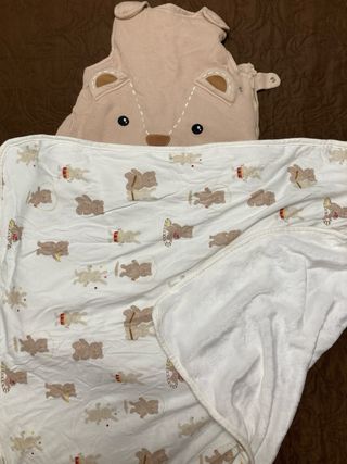 Saco dormir bebé osito suave