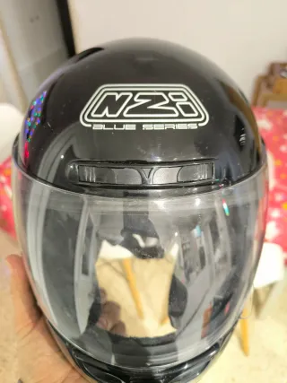 Casco NZI Blue Series Negro Infantil