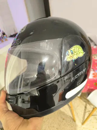 Casco NZI Blue Series Negro Infantil