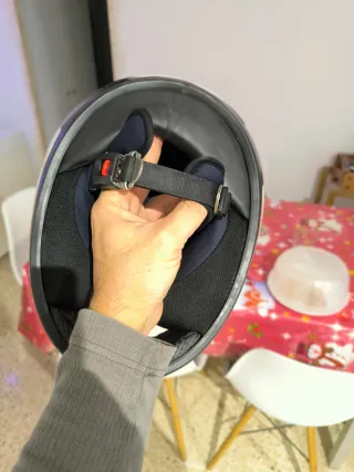 Casco NZI Blue Series Negro Infantil