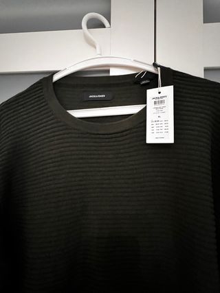 Jersey Jack & Jones Verde Hombre