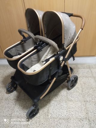 2 carritos Gemelar Doble