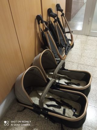 2 carritos Gemelar Doble